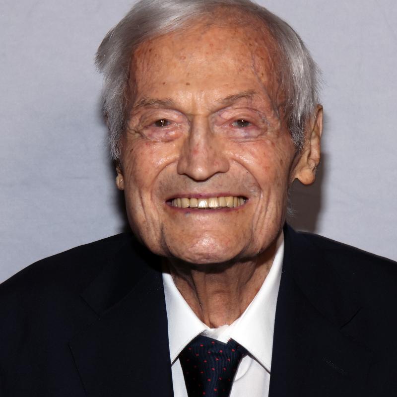 Roger Corman attends the 16th Annual National Arts & Entertainment Journalism Awards Gala at Millennium Biltmore Hotel Los Angeles 