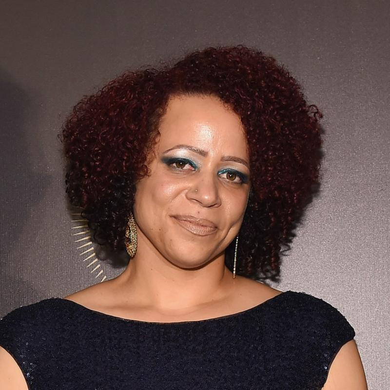 Journalist Nikole Hannah-Jones poses for the camera at the Peabody Awards Ceremony