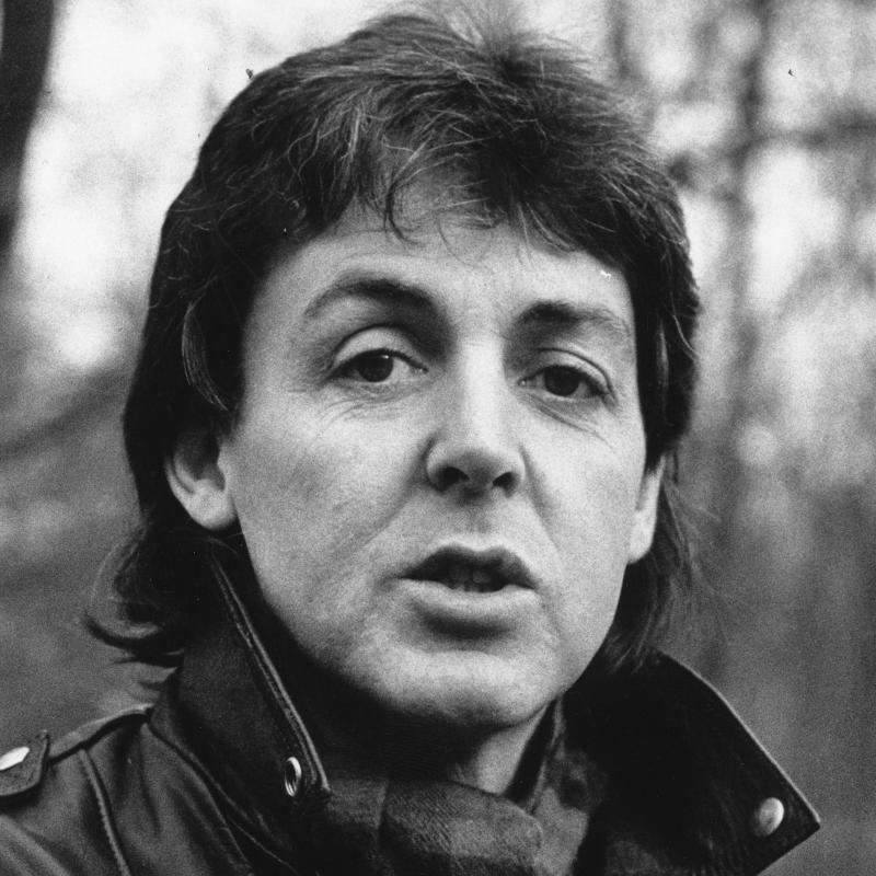 Musician and former Beatle Paul McCartney