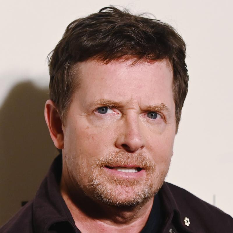 Actor Michael J Fox