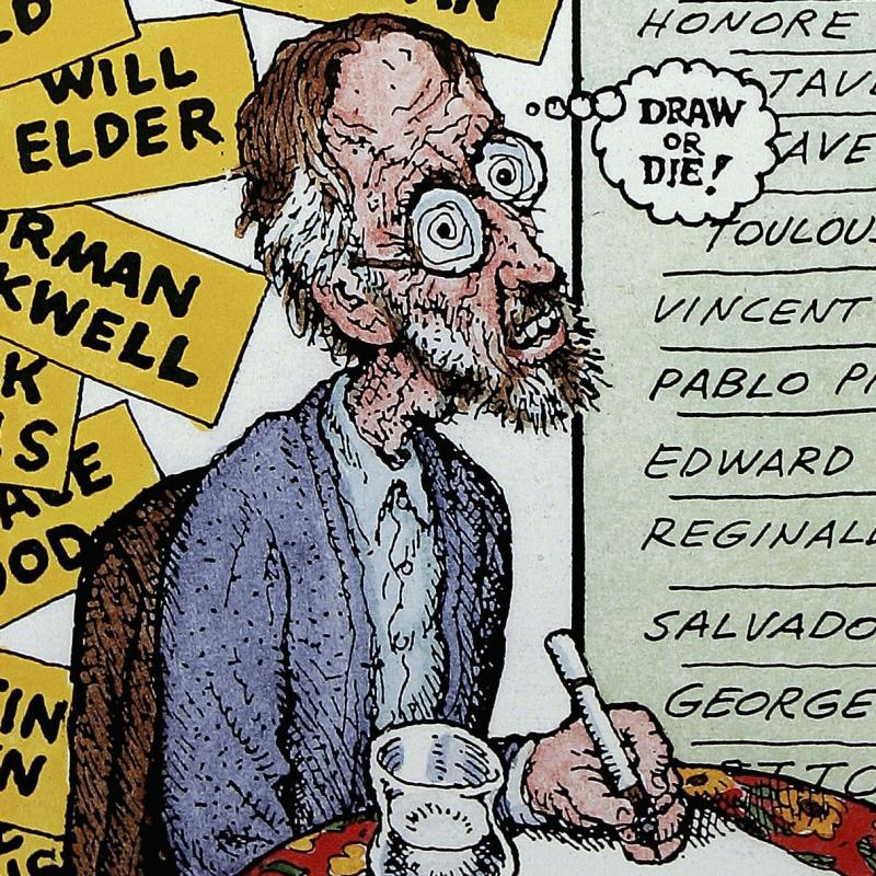 Cartoonist Robert (R.) Crumb